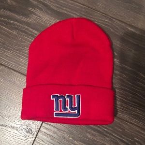 NY Giants beanie